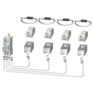 DIRIS DIGIWARE Iac - Qualidade, monitorização e medição energética - EXPLODED_VIEW_EXT