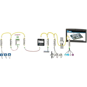DIRIS Digiware Uac - Qualidade, monitorização e medição energética - EXPLODED_VIEW_EXT