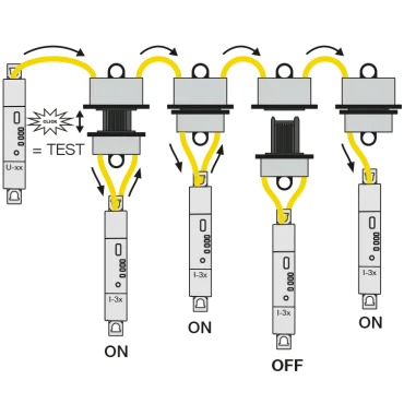 Conector de encaixe DIRIS Digiware - Qualidade, monitorização e medição energética - EXPLODED_VIEW_EXT
