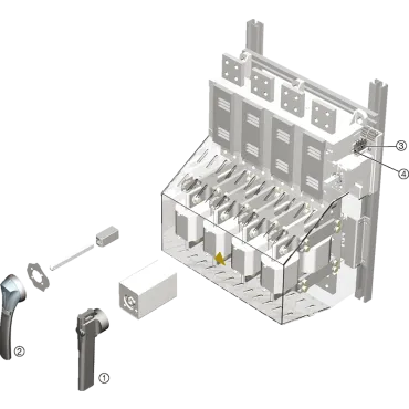COMBINADOS SIDERMAT DIN - Proteção, transferência e distribuição de energia - EXPLODED_VIEW_EXT